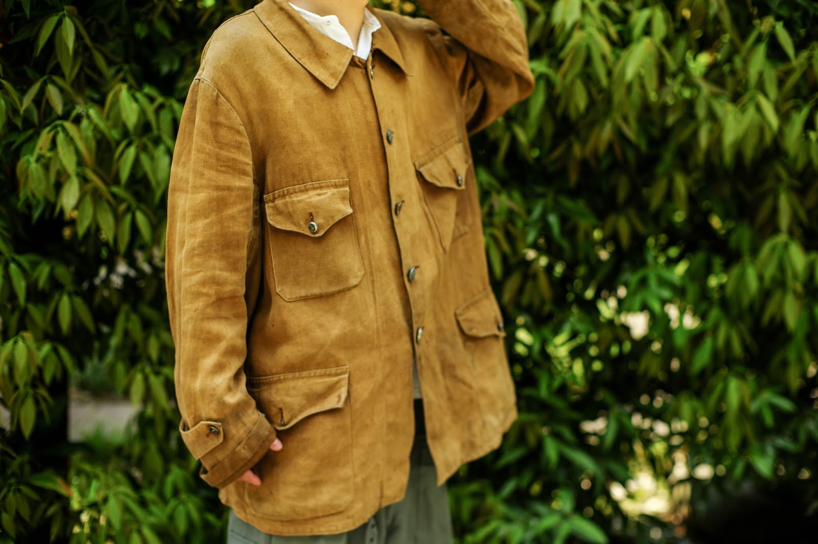 encore: GW 入荷その4 リネンのハンティングジャケット